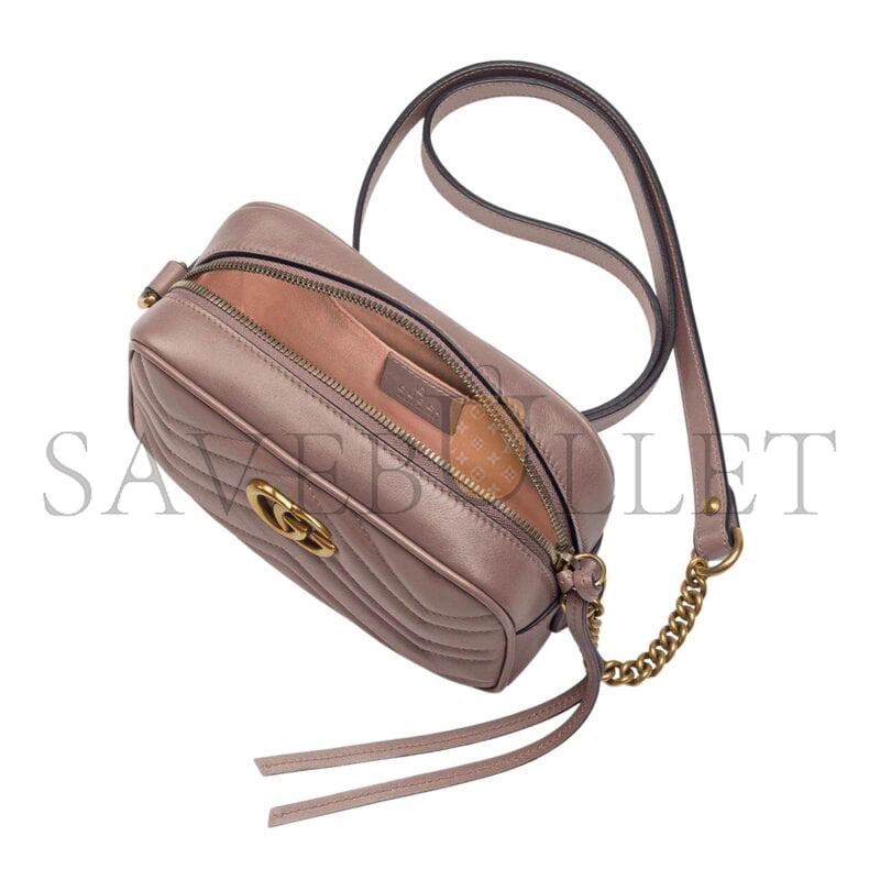 GUCCI GG MARMONT MINI CAMERA BAG ‎448065 (18*12*6cm)